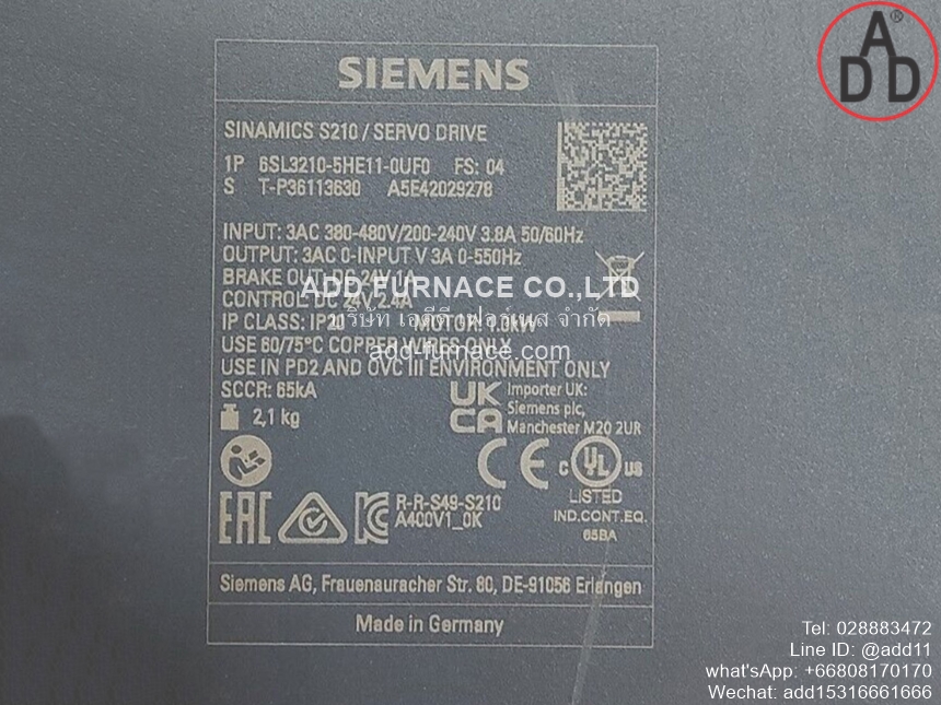 6SL3210-5HE11-0UF0(5)